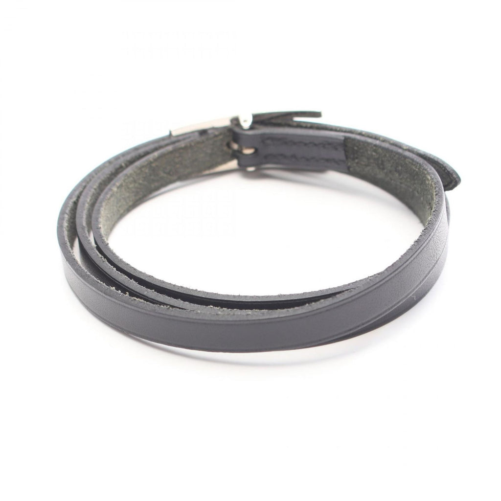 Hermes Bracelet Hapi 3 Long Black Leather — view 2