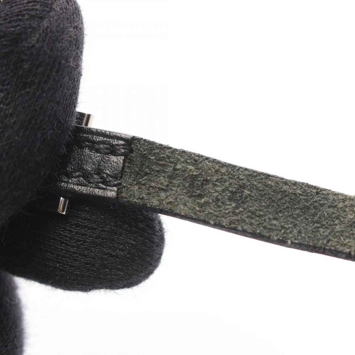 Hermes Bracelet Hapi 3 Long Black Leather — view 5