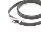 Hermes Bracelet Hapi 3 Long Black Leather — view 3