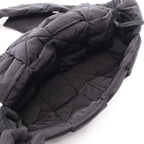 Bottega Veneta Shoulder Bag Padded Tech Cassette Black Nylon Maxi Intrecciato — view 3