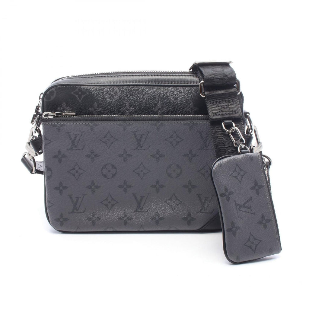 Louis Vuitton Shoulder Bag Trio Messenger Leather