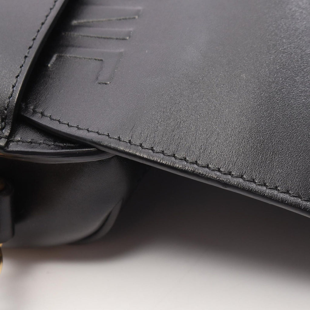 Dior Shoulder Bag Bobby Medium Black Leather — view 7
