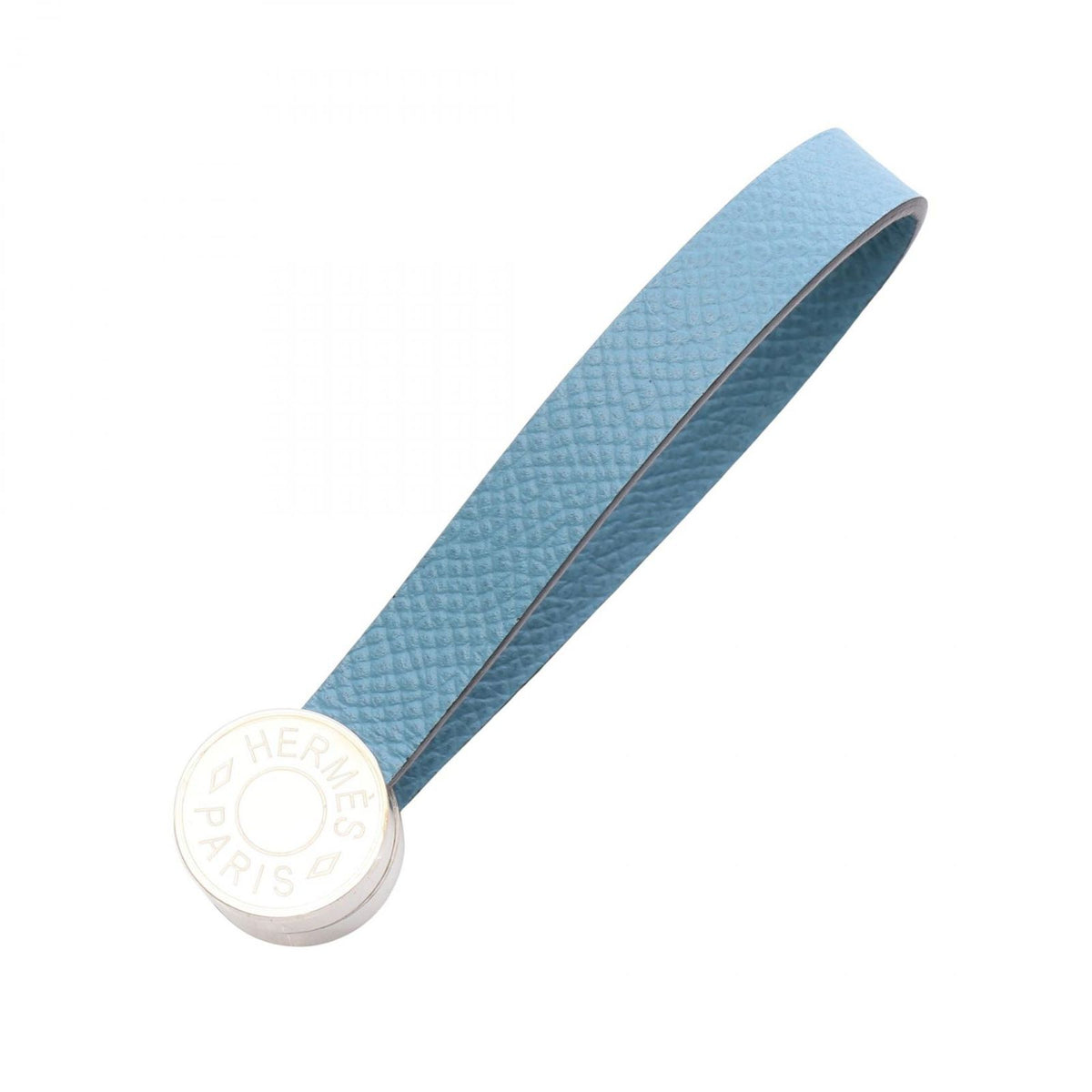 Hermes Charm Malice Sellier Glove Holder Blue Jean Gloves