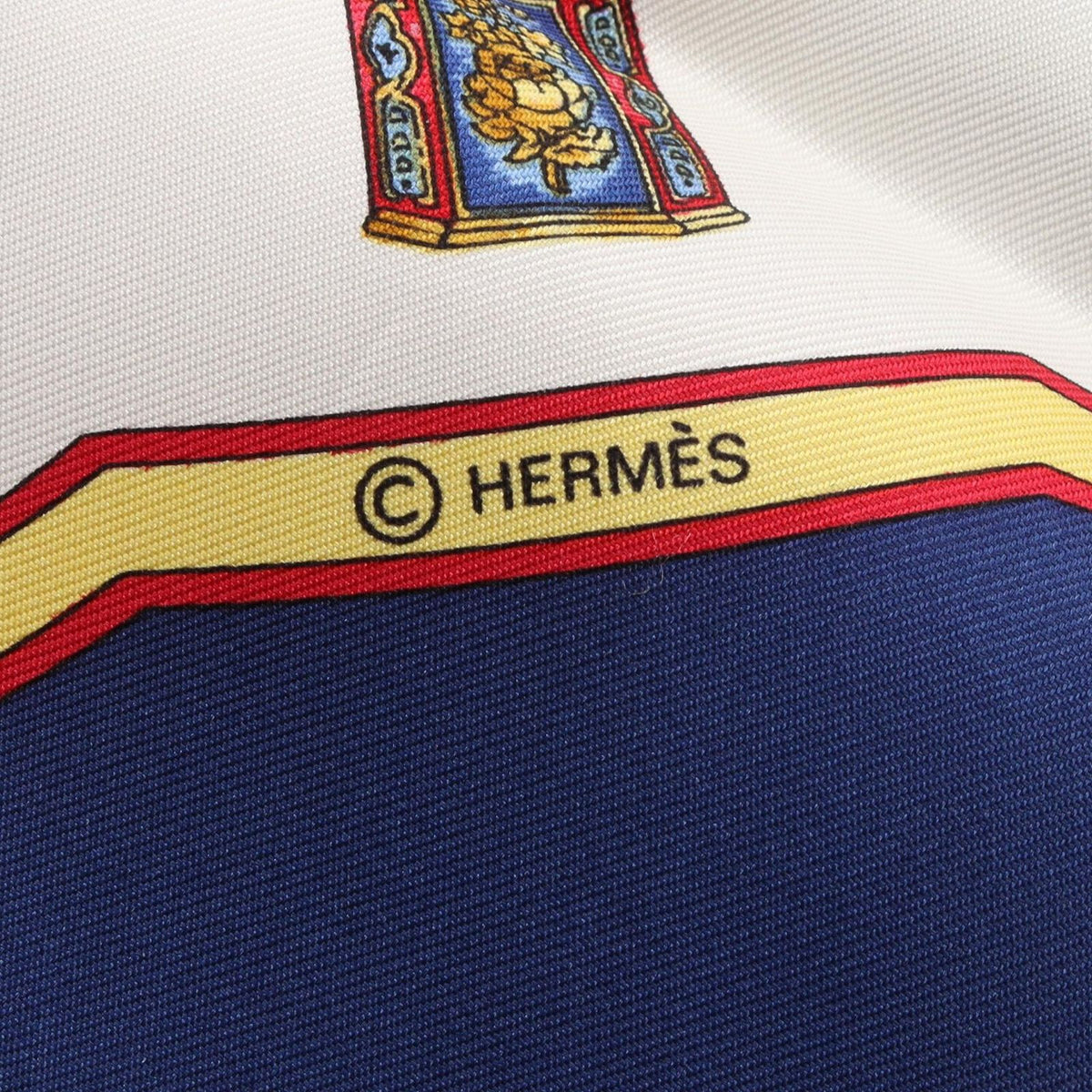 Hermes Scarf Petit Carre 45 Qu'importe le Flacon Silk — view 2