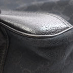 Gucci Tote Princy GG Canvas Black Green — view 7