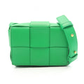 Bottega Veneta Shoulder Bag Candy Cassette Green Leather