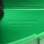 Bottega Veneta Shoulder Bag Candy Cassette Green Leather — view 4
