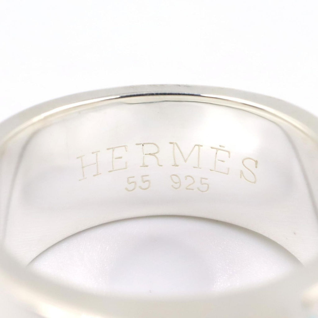 Hermes Ring Candy Blue 925 Sterling Silver — view 4