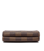 Louis Vuitton Bifold Wallet Snap Portefeuille Elise Damier Enube — view 7