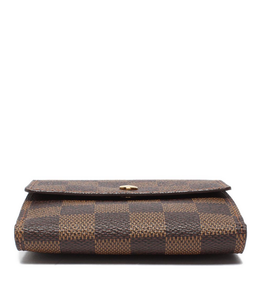 Louis Vuitton Bifold Wallet Snap Portefeuille Elise Damier Enube — view 6