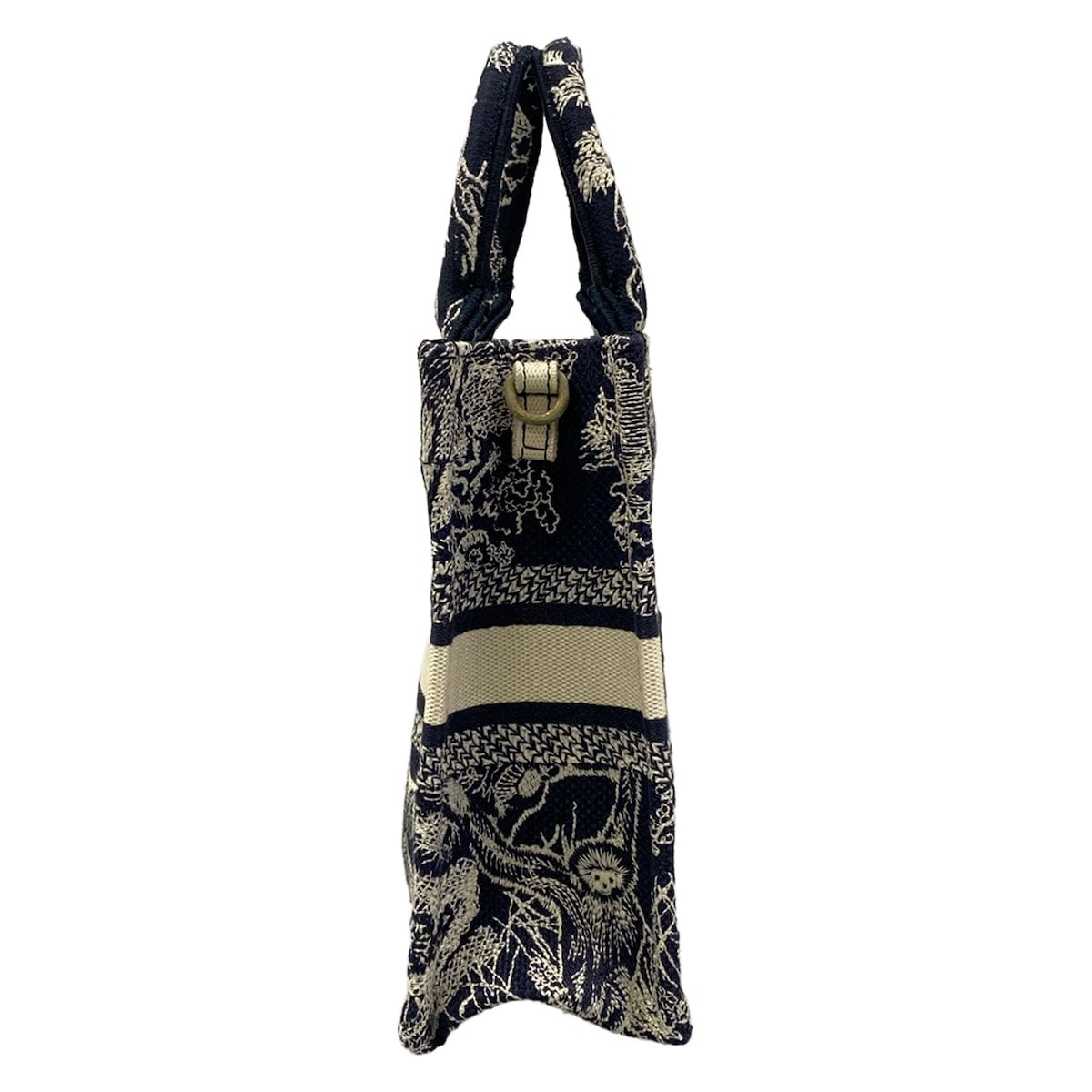 Dior Tote Book Mini Phone Dark Navy Ivory — view 2