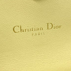 Dior Shoulder Bag Cannage Stitch Light Yellow Chain Smartphone Pochette — view 8