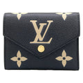 Louis Vuitton Trifold Wallet Bicolor Monogram Empreinte Portefeuille Victorine