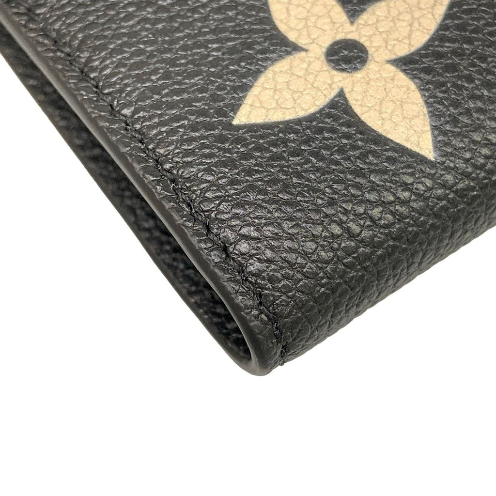 Louis Vuitton Trifold Wallet Bicolor Monogram Empreinte Portefeuille Victorine — view 6