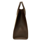 Gucci Tote Jumbo GG Beige Dark Brown Leather — view 4