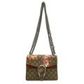 Gucci Shoulder Bag Dionysus GG Blooms Beige Ebony Multi Chain