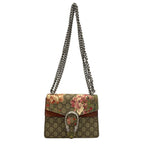 Gucci Shoulder Bag Dionysus GG Blooms Beige Ebony Multi Chain