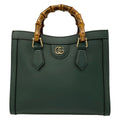 Gucci Handbag Diana Tote Medium Bamboo Green Leather