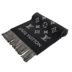 Louis Vuitton Scarf All About Monogram Noir Wool