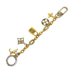 Louis Vuitton Key Holder Gold Silver Keychain — view 2