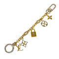 Louis Vuitton Key Holder Gold Silver Keychain