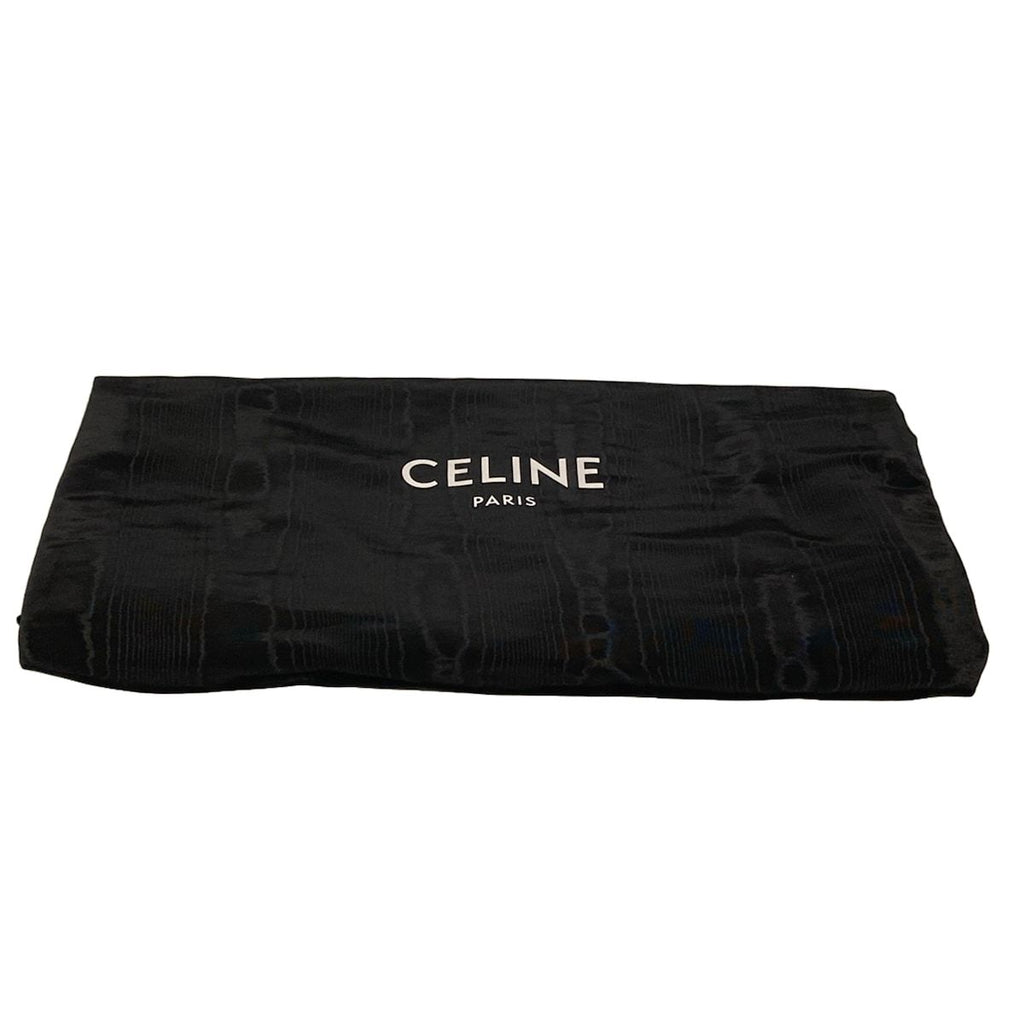 Celine Shoulder Bag Big Small with Long Strap Gray 2-Way — view 8