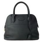 Hermes Handbag Bolide 31 Black Silver