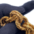 Chanel Bracelet CC Logo Lava Motif 93A — view 7