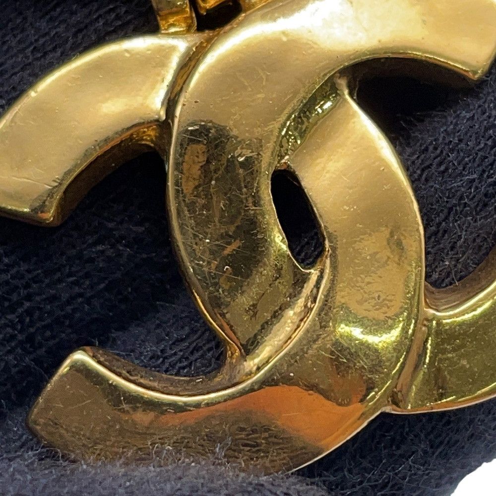 Chanel Brooch CC Logo Metal Gripoix Color Stone — view 6
