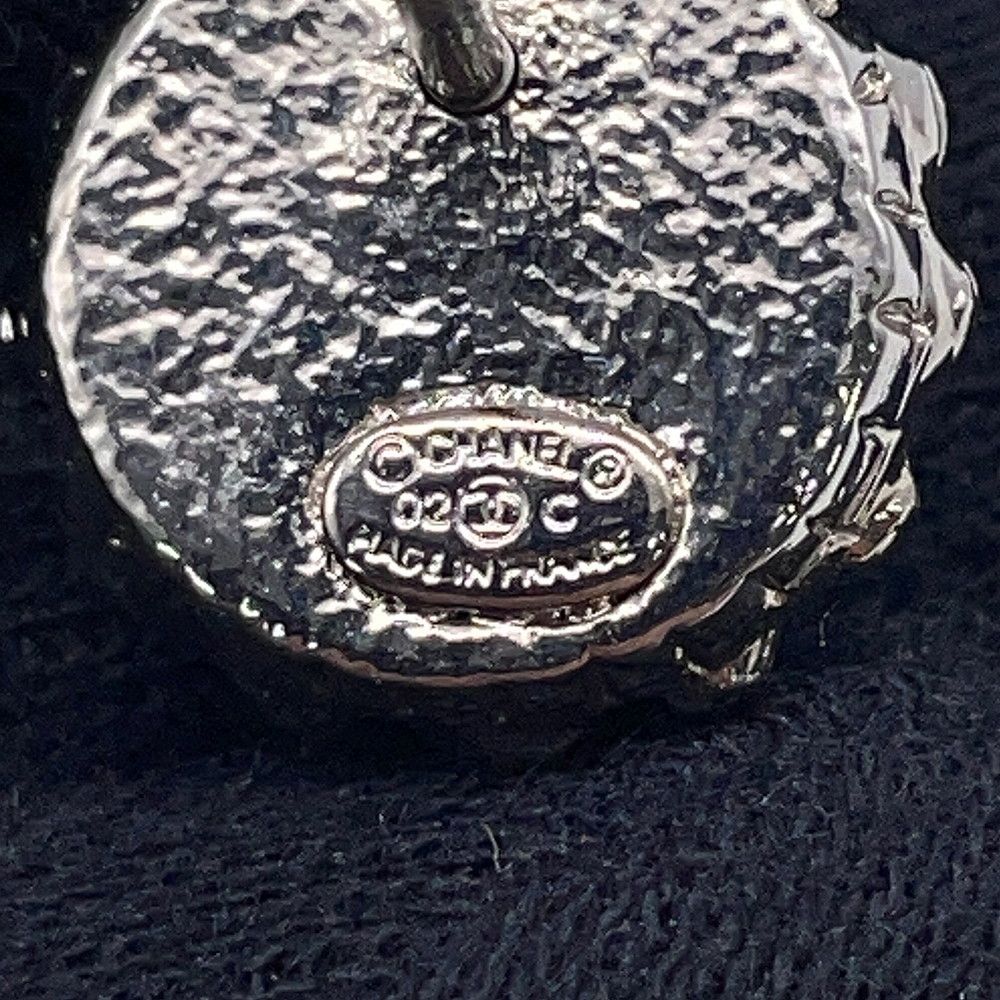 Chanel Brooch Rhinestone 02C Pin Badge — view 7