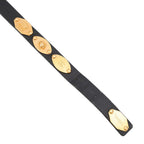 Chanel Belt Charm CC Logo Leather 96P Black Keychain — view 5
