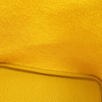 Hermes Handbag Picotin Lock PM Jaune Ambre Silver Taurillon Clemence — view 6
