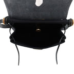 Hermes Shoulder Bag Herbag Zip Mini Black Gold Toile Hunter — view 5