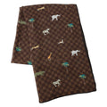 Louis Vuitton Shawl LV the Darjeeling Limited Damier Wool Scarf