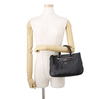 Louis Vuitton Monogram Sky Line PM 2-Way Shoulder Bag Black — view 4