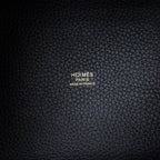 Hermes Handbag Picotin Lock PM Canvas Gold Taurillon Clemence Tote — view 6