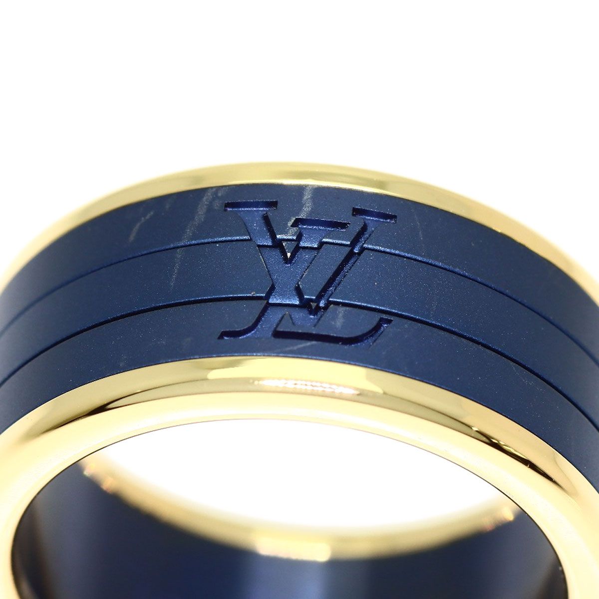 Louis Vuitton Puzzle Ring les Gaston 64 18k Yellow Gold Titanium — view 8
