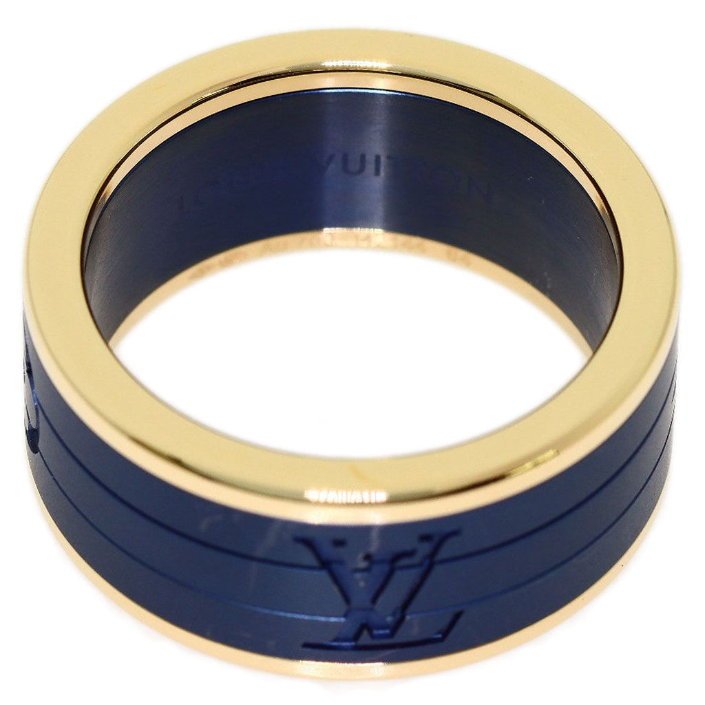 Louis Vuitton Puzzle Ring les Gaston 64 18k Yellow Gold Titanium — view 4