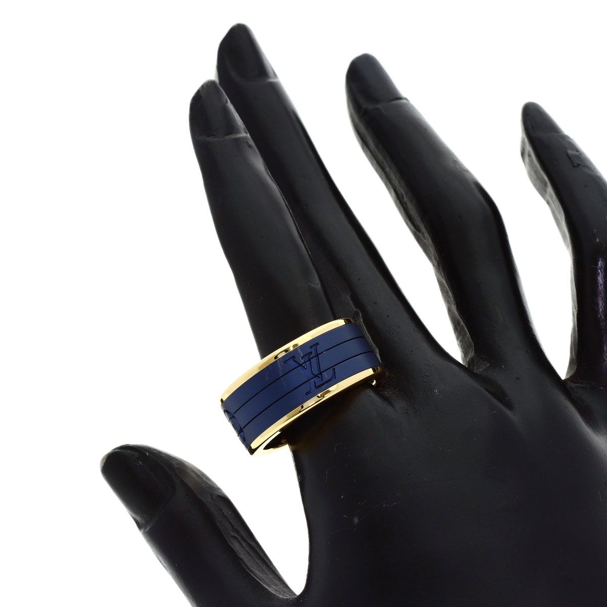 Louis Vuitton Puzzle Ring les Gaston 64 18k Yellow Gold Titanium — view 7