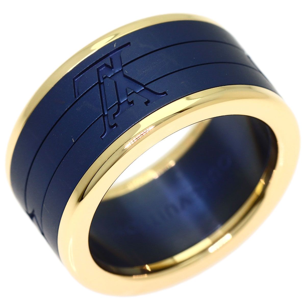 Louis Vuitton Puzzle Ring les Gaston 55 18k Yellow Gold Titanium — view 2