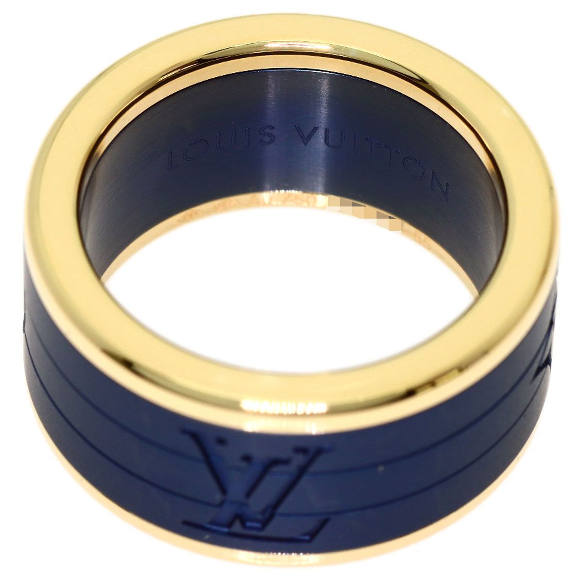 Louis Vuitton Puzzle Ring les Gaston 55 18k Yellow Gold Titanium — view 4