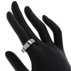 Chanel Pro Field Camellia Diamond 52 Ring 18K White Gold — view 6