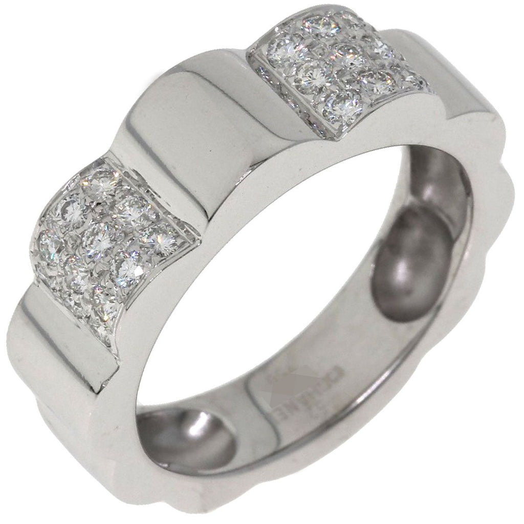 Chanel Pro Field Camellia Diamond 52 Ring 18K White Gold — view 2
