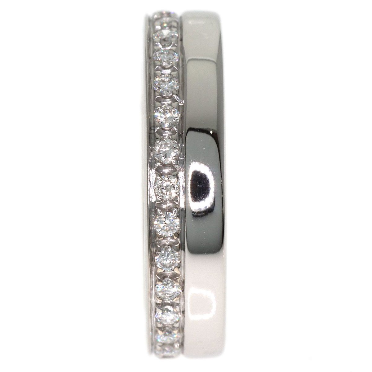 Gucci Full Eternity Diamond Ring 18k White Gold — view 3