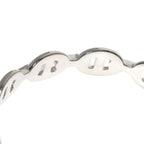 Hermes Chaine D'ancre Enchainee Bangle Bracelet Silver — view 3