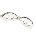 Hermes Chaine D'ancre Enchainee Bangle Bracelet Silver — view 4