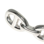 Hermes Chaine D'ancre Enchainee Bangle Bracelet Silver — view 6