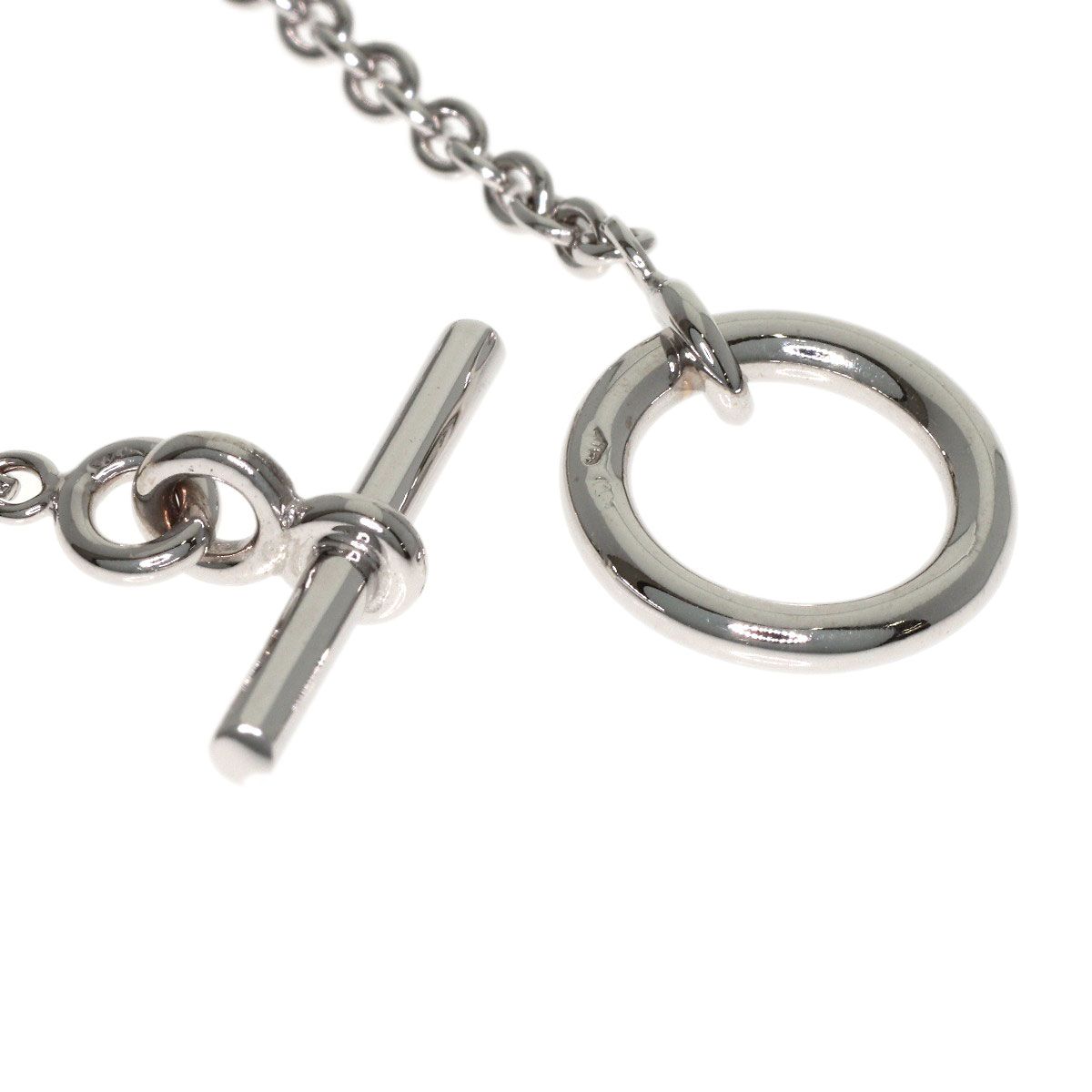 Hermes Echappe Glenan Bracelet 18k White Gold — view 3