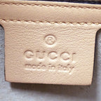Gucci Mayfair GG Tote Patent Leather Beige Orange Yellow Ribbon Shoulder Bag — view 6