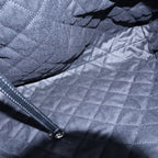Chanel 22 Backpack Handbag CC Logo Lambskin Sawblack — view 8